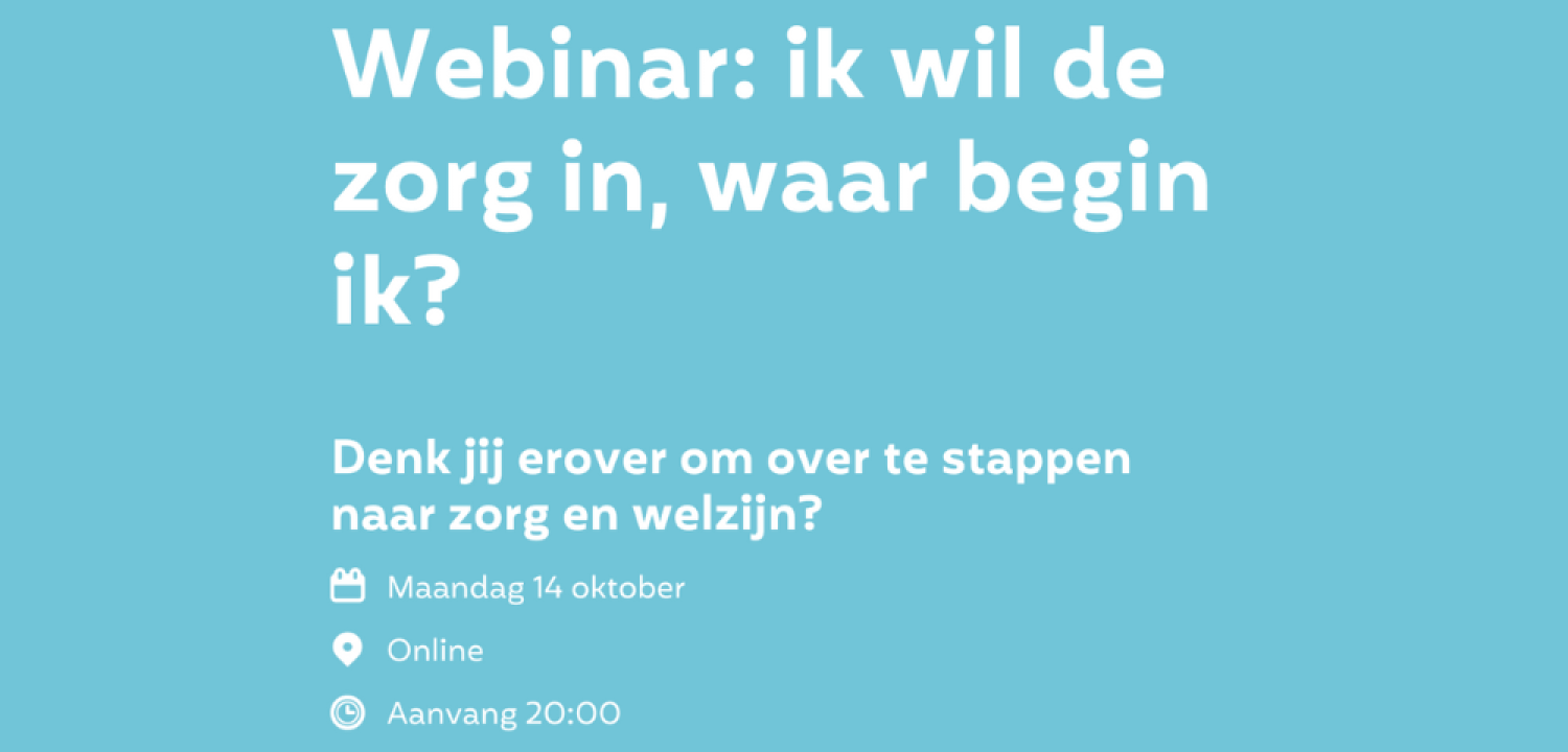 webinar zorg